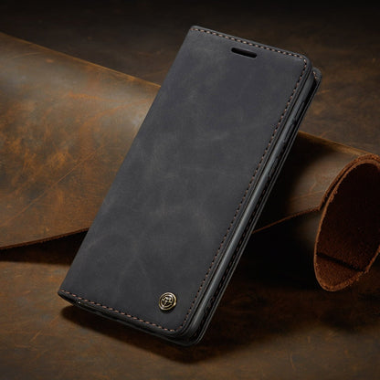 [FREE SHIPPING] CaseMe Retro Leather Case For Samsung S21 Ultra Book Style Flip Wallet Magnetic Cover Card Slots Case For Samsung S21 Ultra