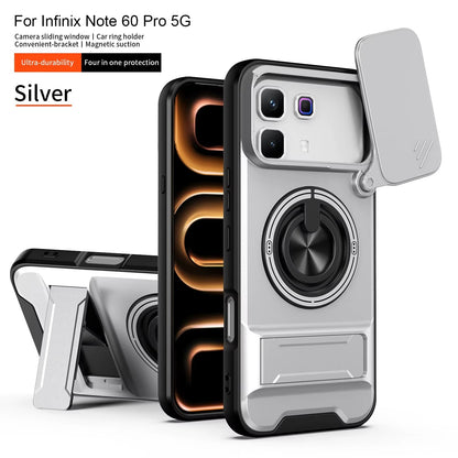 (Free Shipping) Camera Guard Kickstand Case for Infinix Note 60