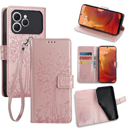 [FREE SHIPPING] BLOSSOM TREE FLIP CASE FOR TECNO SPARK 40