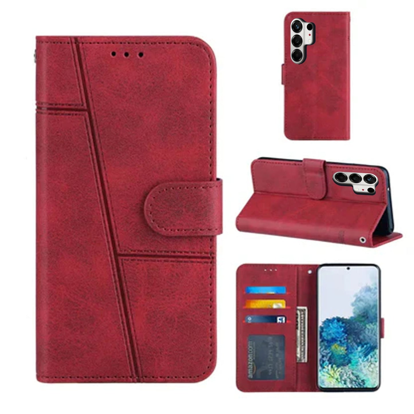 [FREE SHIPPING] BOOKLET LEATHER CASE FOR TECNO CAMON 50 PRO