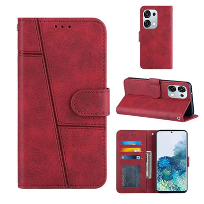 BOOKLET LEATHER FLIP WALLET CASE