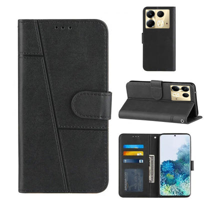 [FREE SHIPPING] BOOKLET LEATHER CASE FOR INFININIX NOTE 40 4G