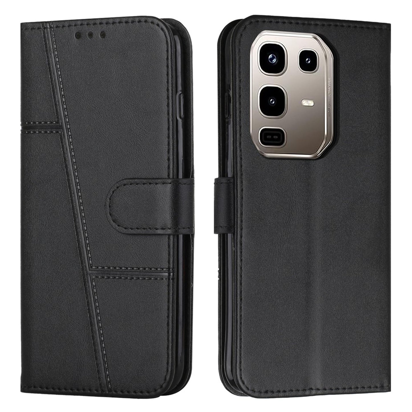 [FREE SHIPPING] BOOKLET LEATHER CASE FOR INFINIX NOTE 50 PRO