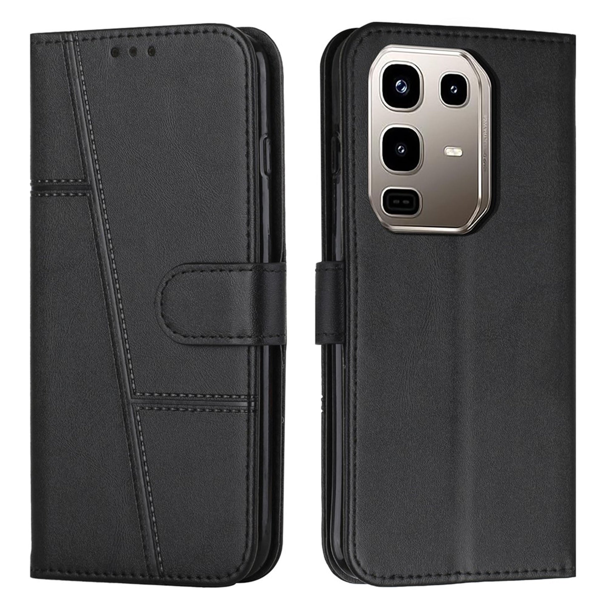 [FREE SHIPPING] BOOKLET LEATHER CASE FOR INFINIX NOTE 50 PRO