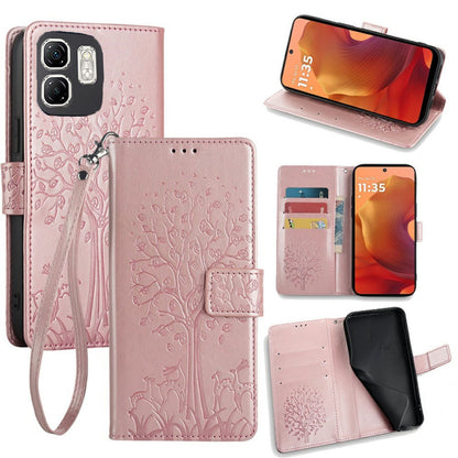 [FREE SHIPPING] BLOSSOM TREE FLIP CASE FOR INFINIX HOT 50i/SMART 9