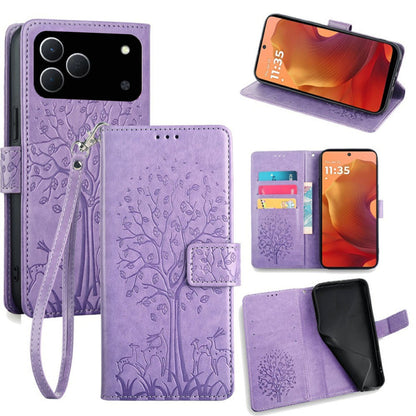 [FREE SHIPPING] BLOSSOM TREE FLIP CASE FOR TECNO SPARK 50