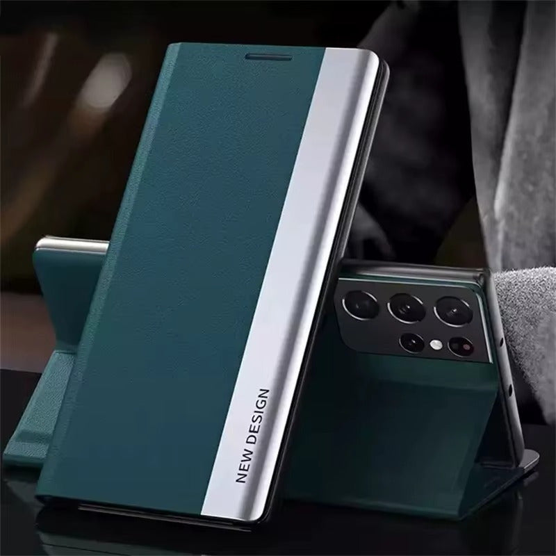 [FREE SHIPPING] CLASSIC BUSINESS FLIP CASE FOR SAMSUNG S24 ULTRA