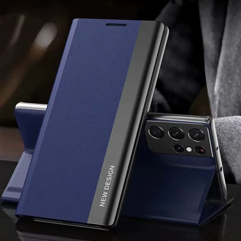 [FREE SHIPPING] CLASSIC BUSINESS FLIP CASE FOR SAMSUNG S25 ULTRA