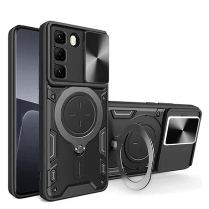 [FREE SHIPPING] METAL RING CASE FOR INFINIX HOT 60