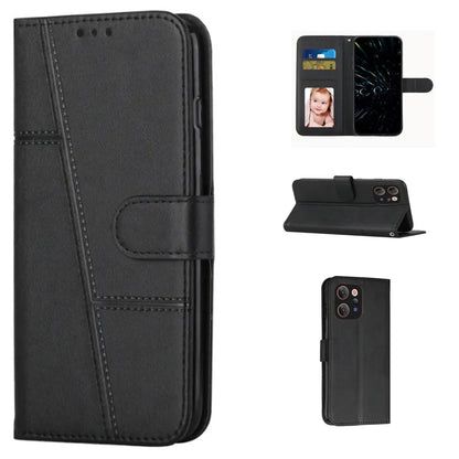 [FREE SHIPPING]BOOKLET LEATHER FLIP WALLET CASE FOR VIVO V70