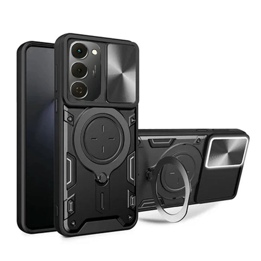 [FREE SHIPPING] METAL RING CASE FOR TECNO SPARK 40 PRO