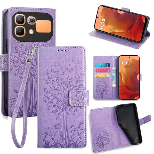 [FREE SHIPPING] BLOSSOM TREE FLIP CASE FOR INFINIX NOTE 60/NOTE 60 PRO