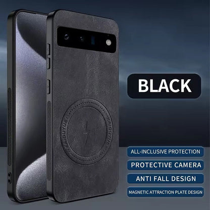 [FREE SHIPPING] SLIM MAGSAFE LEATHER CASE FOR GOOGLE PIXEL 6 PRO