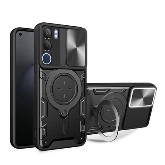 [Free Shipping} METAL RING HOLDER CASE FOR VIVO Y19S