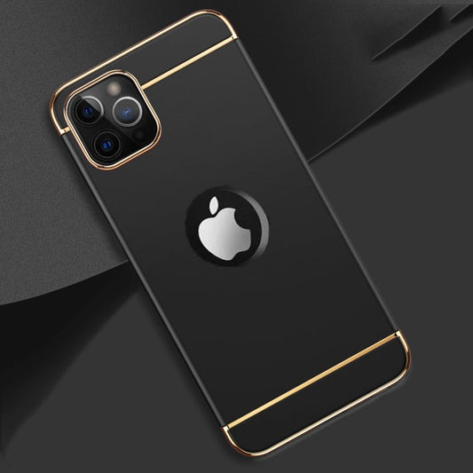 [ FREE SHIPPING]  IPhone 12 Pro Max Cover Ultra-thin 3in1 Body Protection hard Luxury Phone Back Case