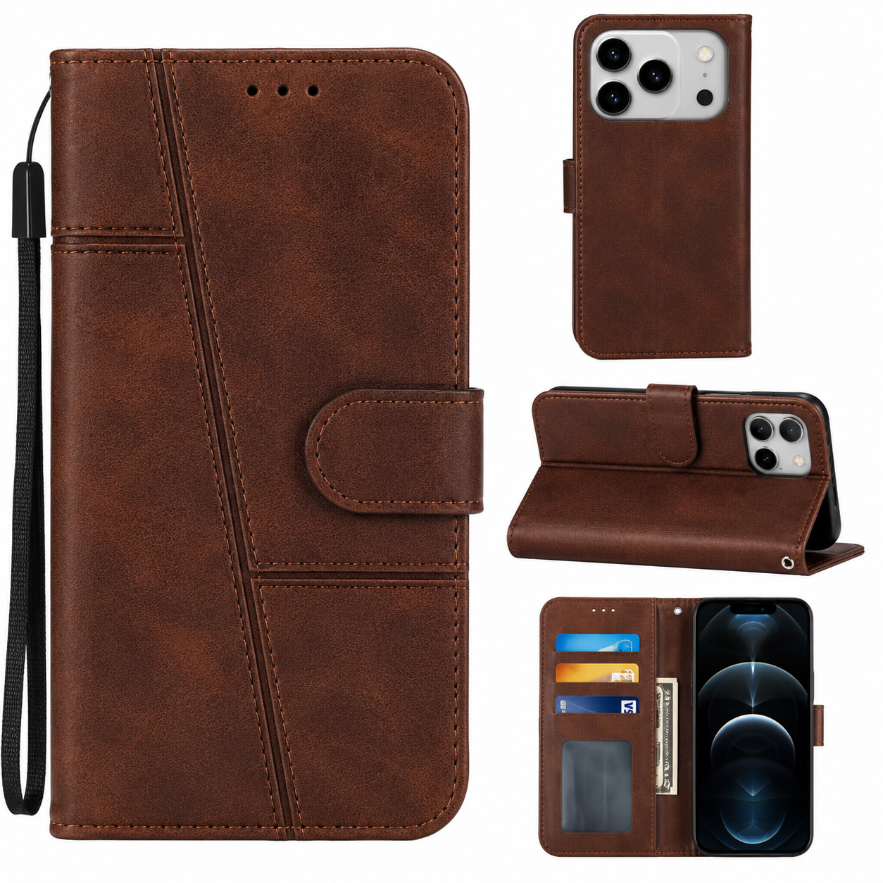 BOOKLET CASE FOR IPHONE MODELS
