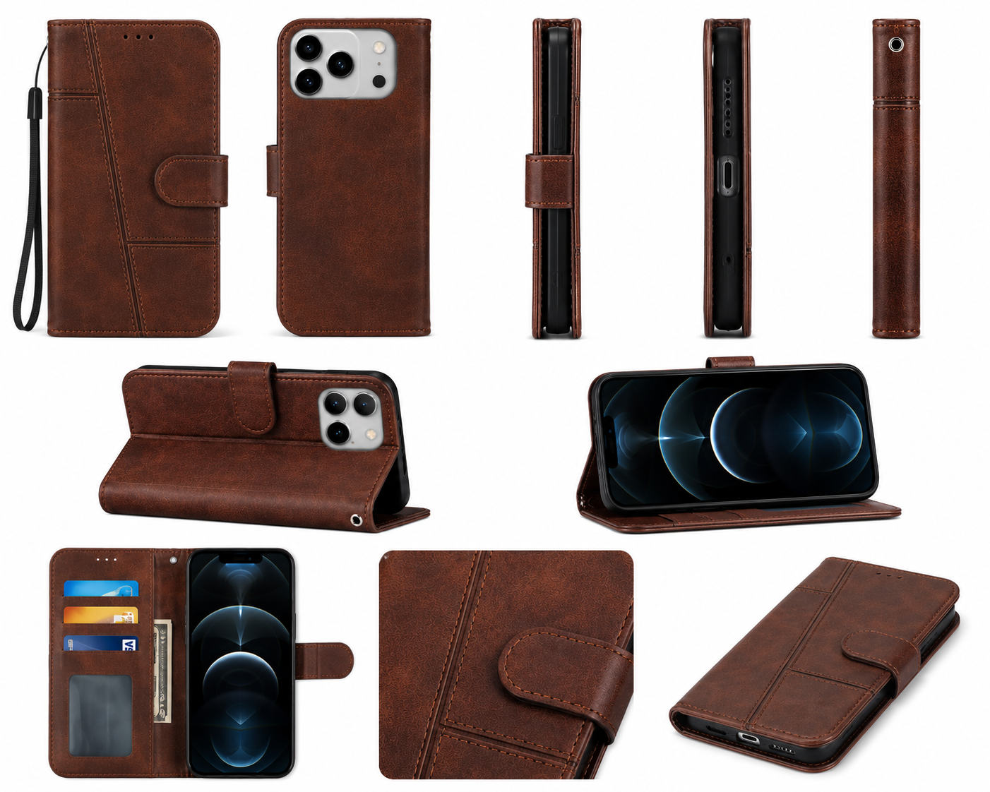BOOKLET CASE FOR IPHONE MODELS