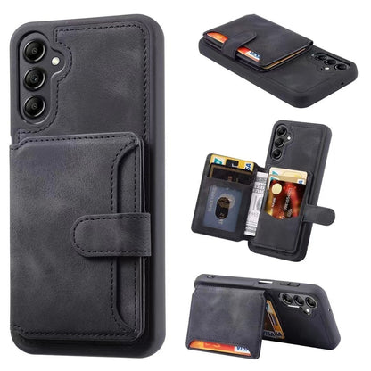 [FREE SHIPPING] BACK LEATHER CASE FOR SAMSUNG A55