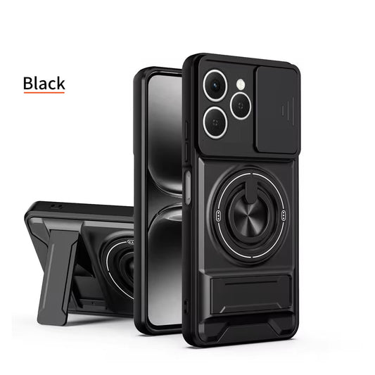 Camera Guard Kickstand Case ZTE Nubia A36 / Blade A76