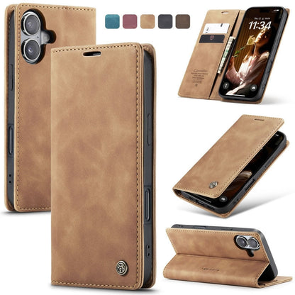 [FREE SHIPPING] CASEME RETRO FLIP LEATHER WALLET CASE FOR IPHONE 17