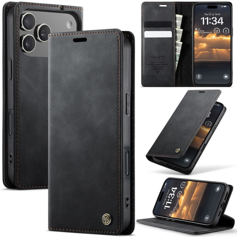 [FREE SHIPPING] CASEME RETRO FLIP LEATHER CASE FOR IPHONE 17 PRO