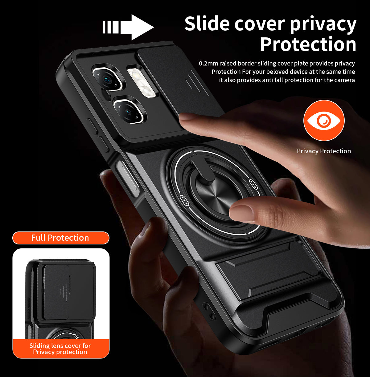 [FREE SHIPPING] CAMERA GUARD CASE FOR INFINIX HOT 40/HOT 40 PRO