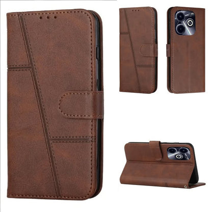 [FREE SHIPPING] BOOKLET LEATHER CASE FOR INFINIX HOT 40i/ SMART 20/ SMART 20C/ SMART 8/ SMART 8 PRO/ SPARK GO 2024