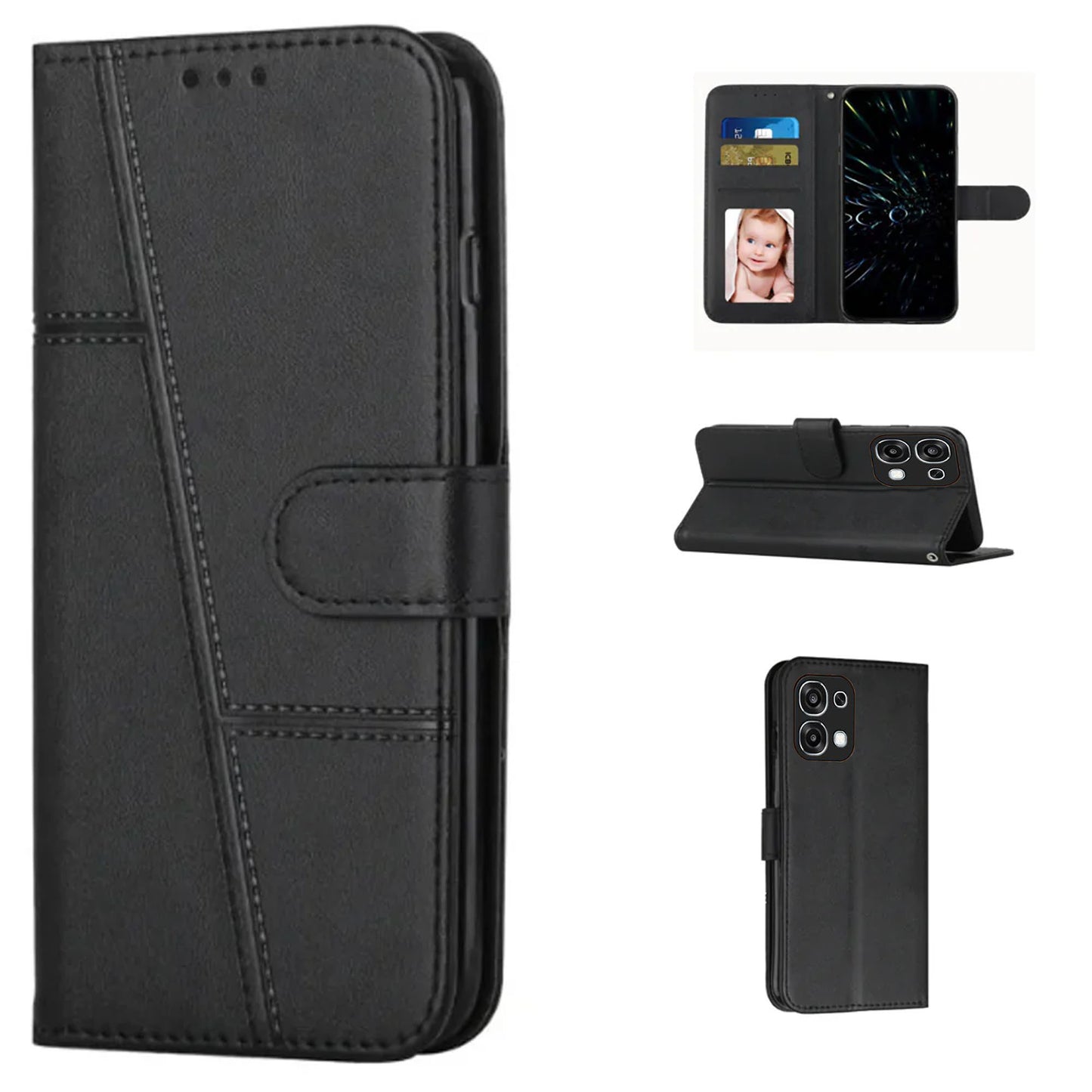 [FREE SHIPPING] BOOKLET CASE FOR OPPO A6/A6x/A6c/A6s/A6k