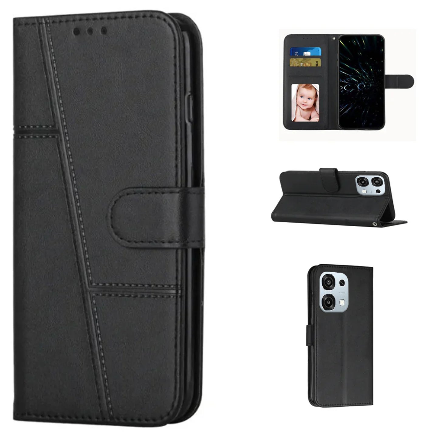 [FREE SHIPPING] BOOKLET CASE FOR OPPO A6 PRO
