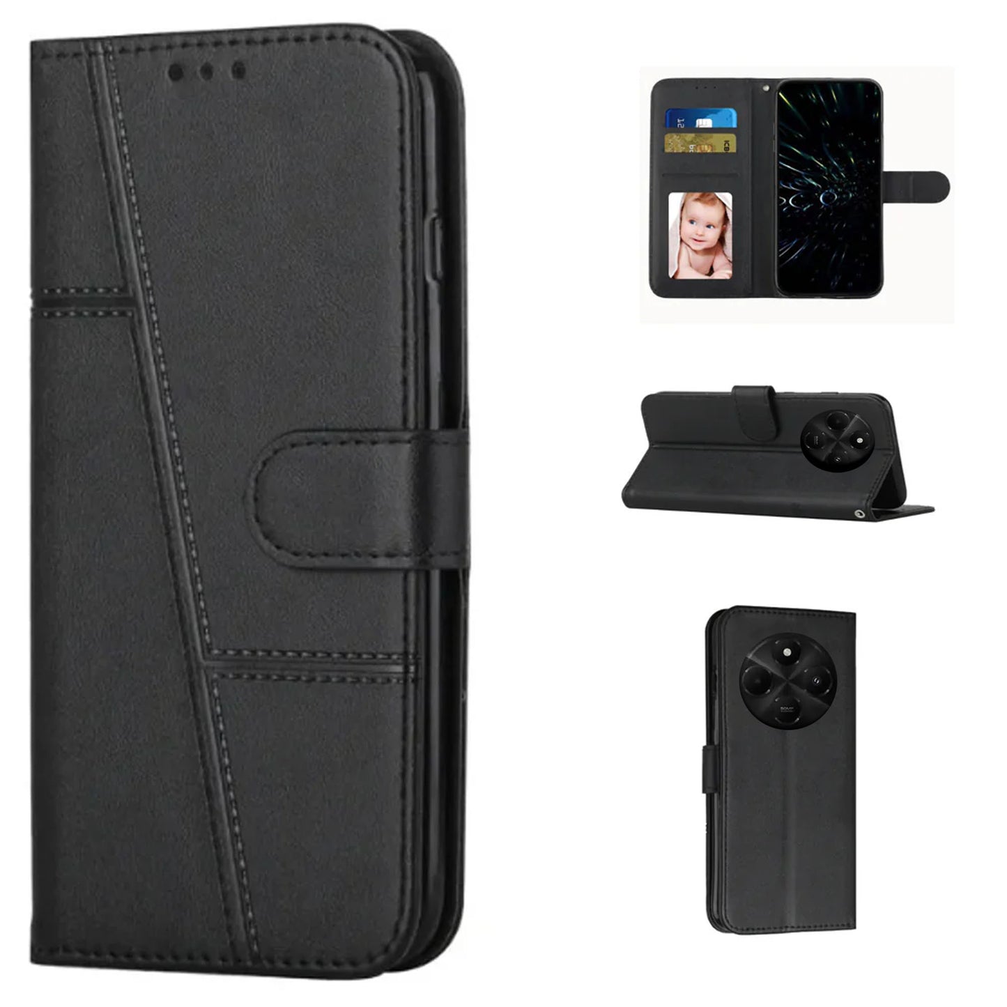[FREE SHIPPING] BOOKLET CASE FOR REDMI 14C/POCO C75