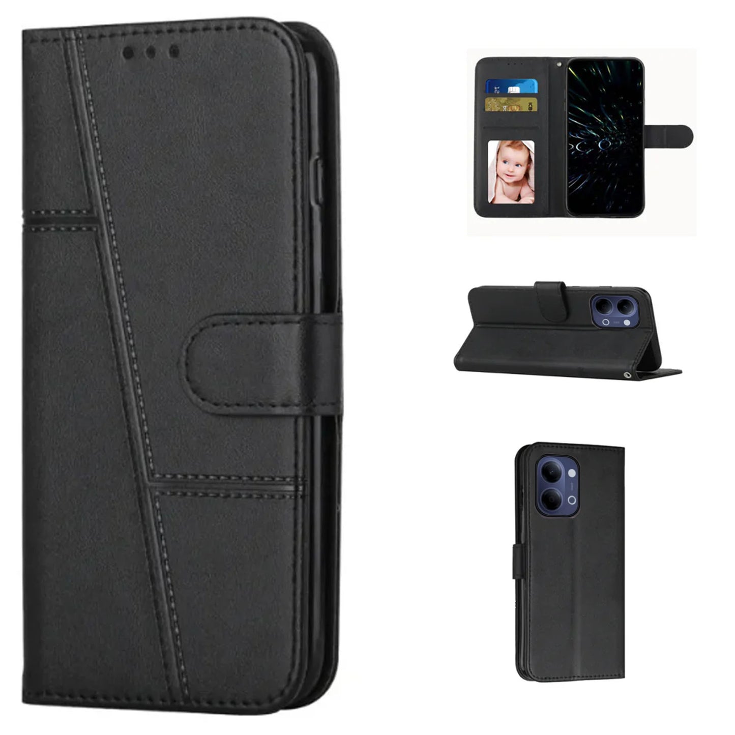 BOOKLET CASE FOR VIVO MODELS